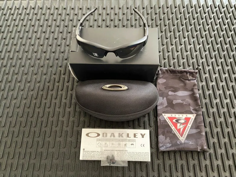 Oakley flak jacket store xlj matte black
